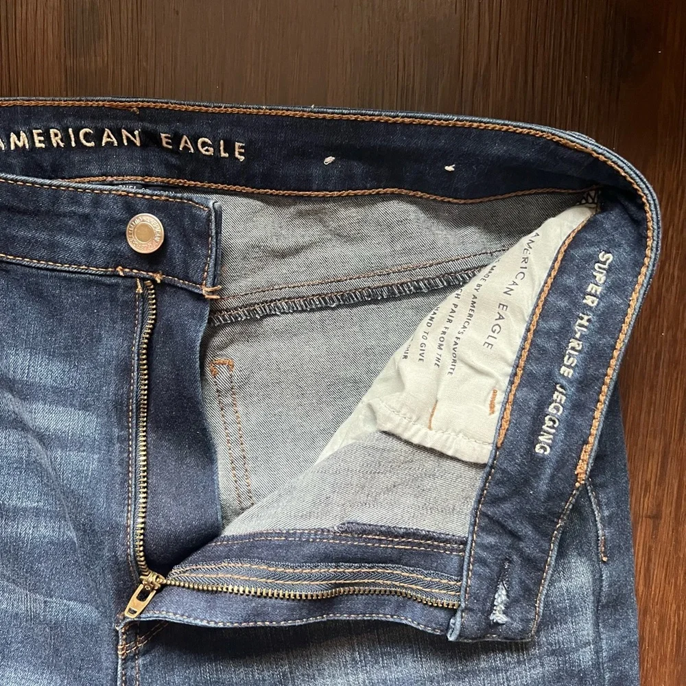 AE X-Long Super High Rise Jeggings - Picture 4 of 4